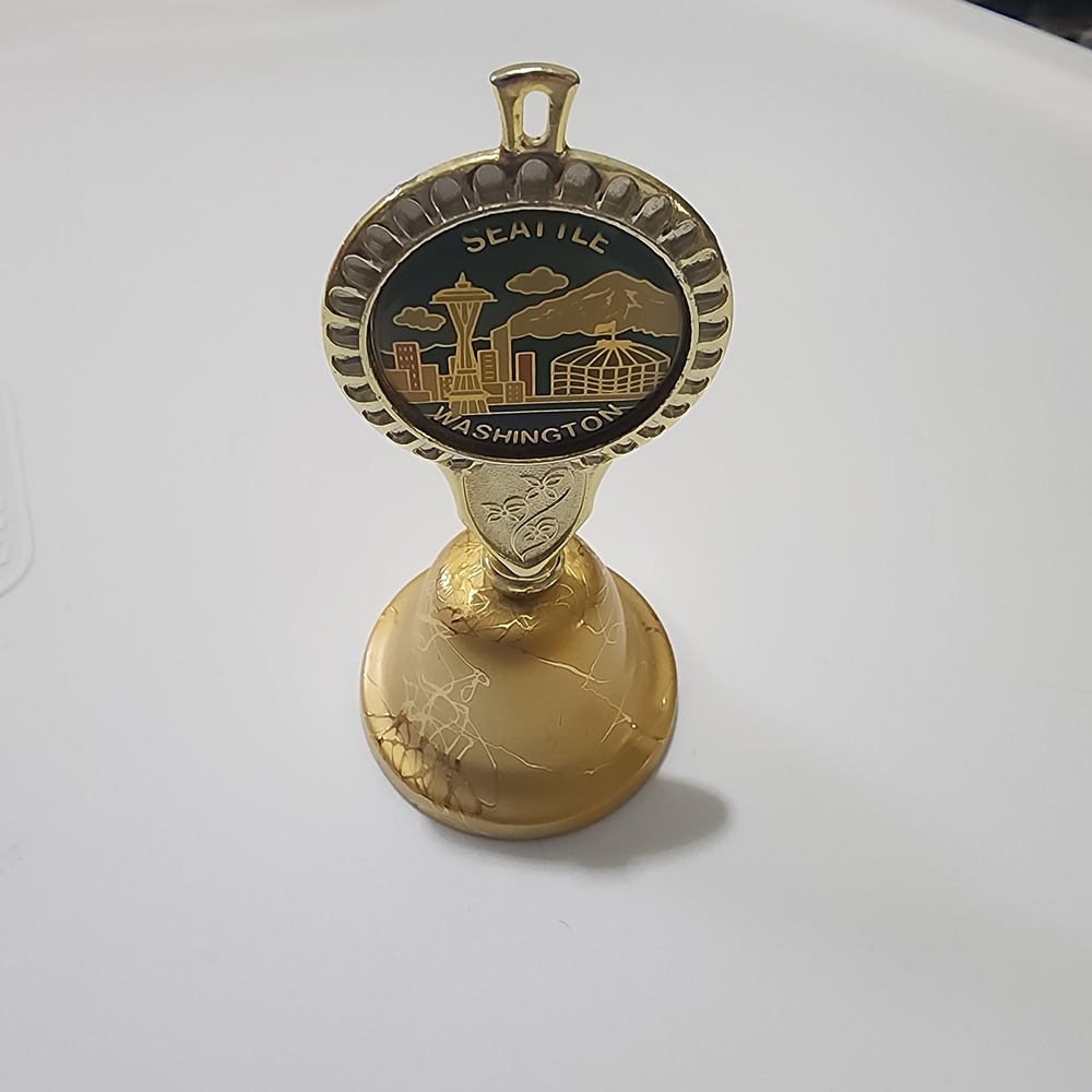 Vintage Seattle Washington Souvenir Bell Minami‎ Japan Space Needle Collectible - Picture 3 of 9
